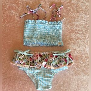 Sweet Honey Pastel Floral Bikini